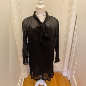 Theory silk tunic/dress